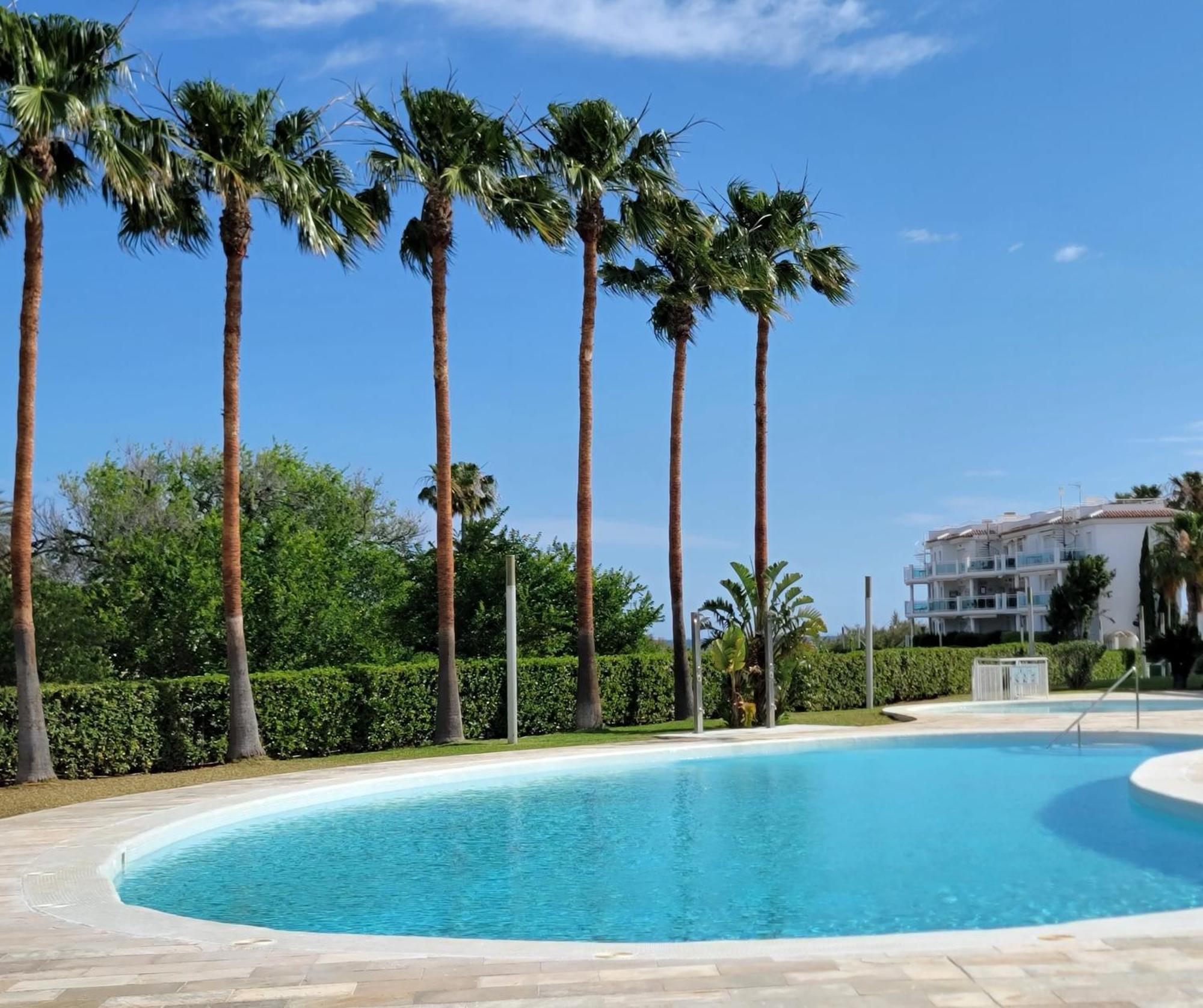 Beach View - Primera Linea Lujo Apartment Denia Bagian luar foto